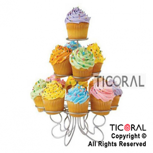 EXHIBIDOR DE CUPCAKES PARA 13 UNIDADES HS4302 x 1